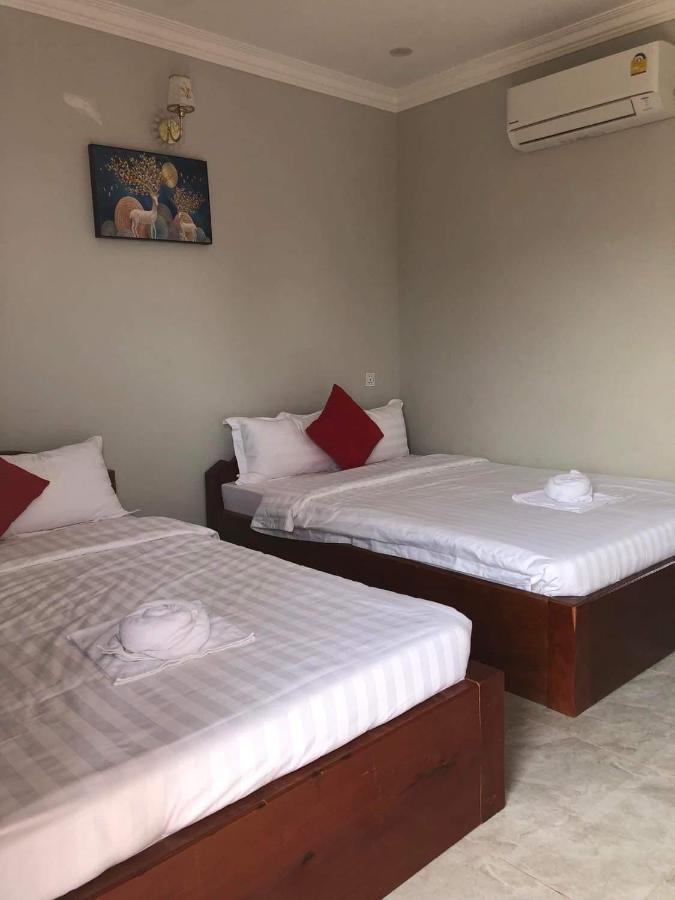 Kro Nhep Guesthouse Kampot Dış mekan fotoğraf